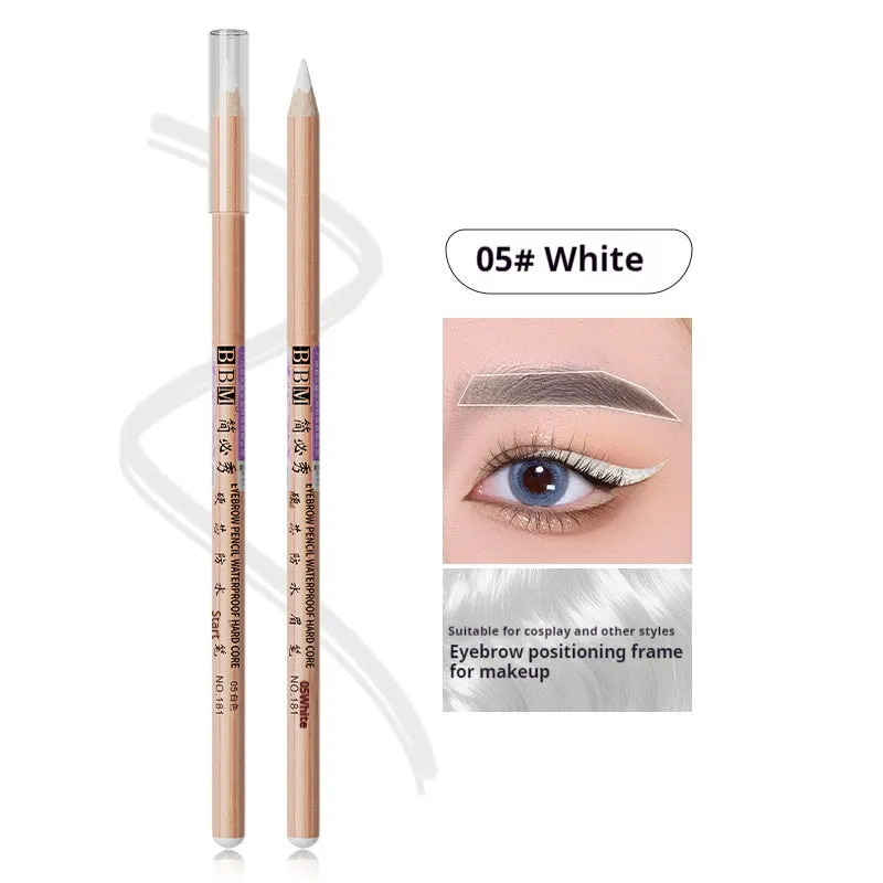 Wild Lines wooden hard core waterproof sweat-proof eyebrow pencil in multiple colour options