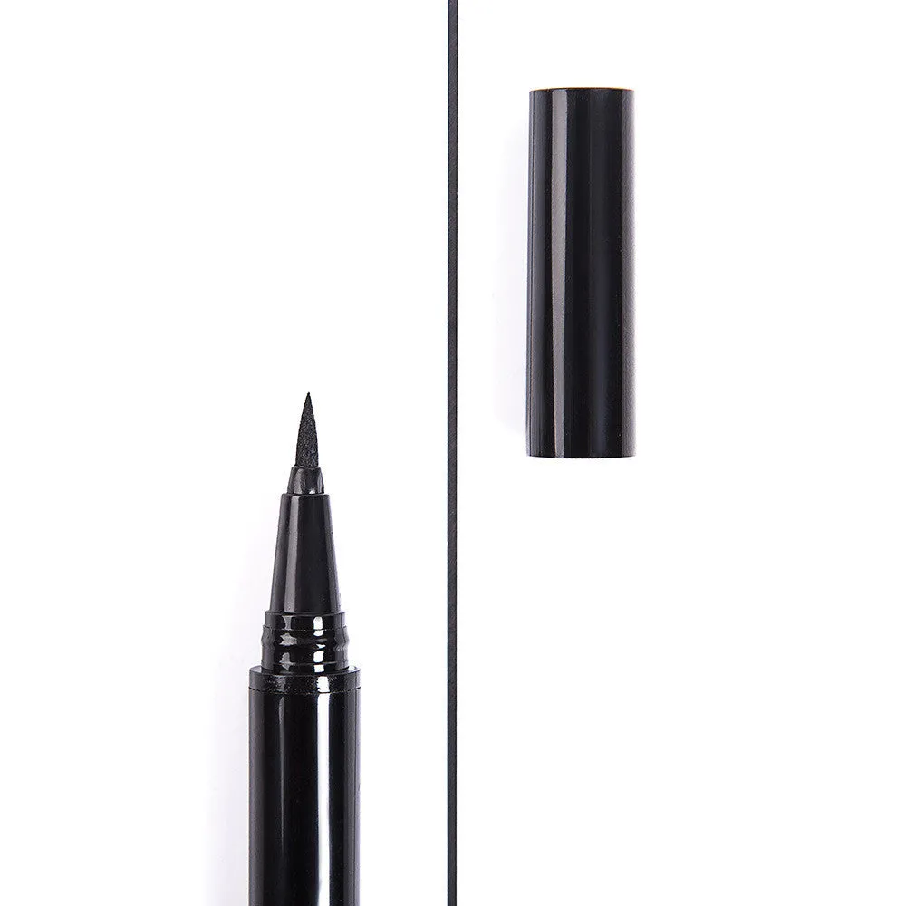 Self-adhesive eyeliner strip in black colour for attaching false eyelashes