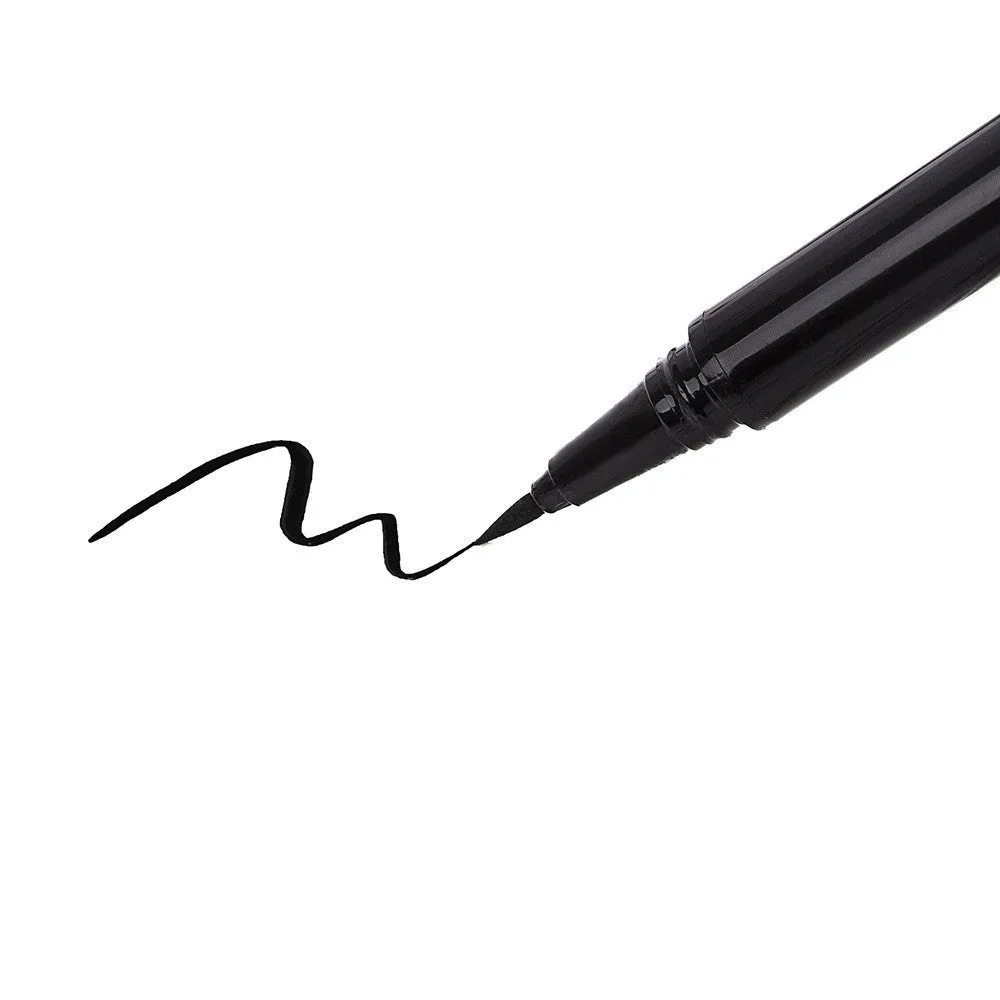 Self-adhesive eyeliner strip in black colour for attaching false eyelashes