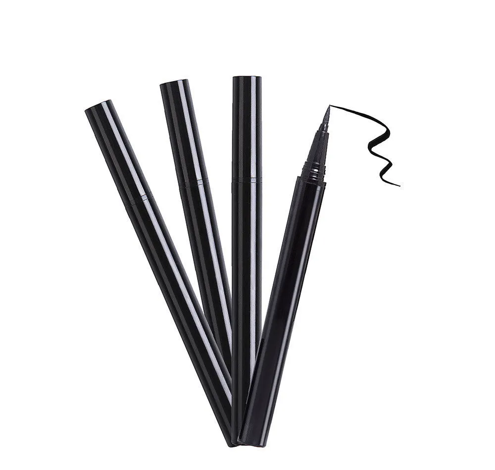 Self-adhesive eyeliner strip in black colour for attaching false eyelashes