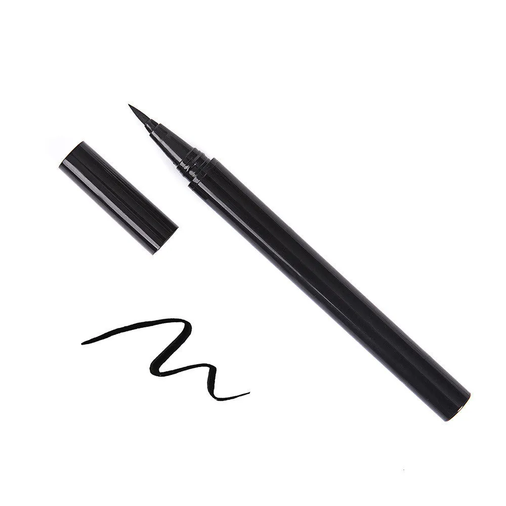 Self-adhesive eyeliner strip in black colour for attaching false eyelashes