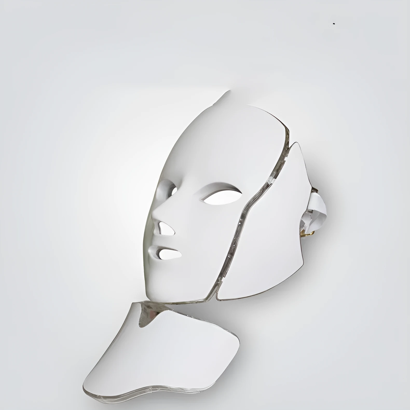 LED color light mask beauty instrument with 7 colours and 4th gear for skin rejuvenation and brightening, 240x240x170mm