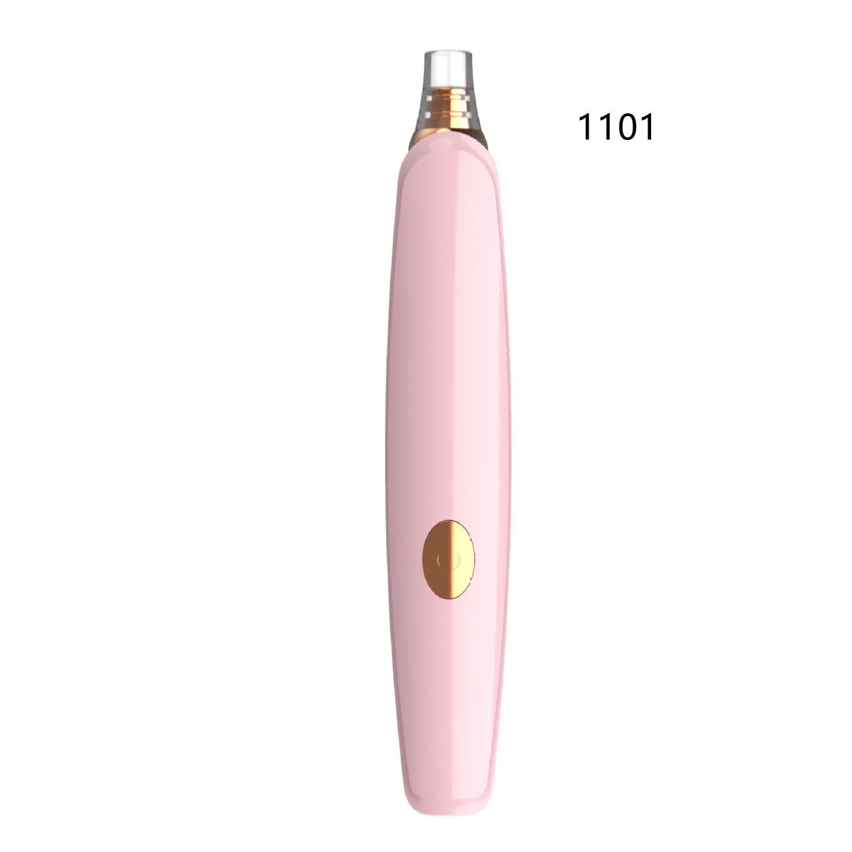 Electric blackhead remover in green with 3 gear suction microcrystalline pore cleaner USB rechargeable