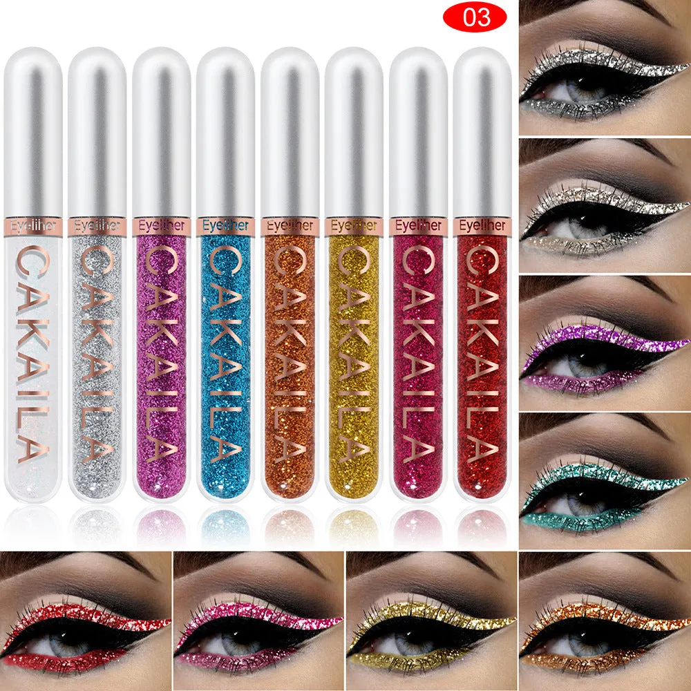 CAKAILA Kakaila 8-color liquid eyeliner set with style options 01, 02, 03 in colour classifications