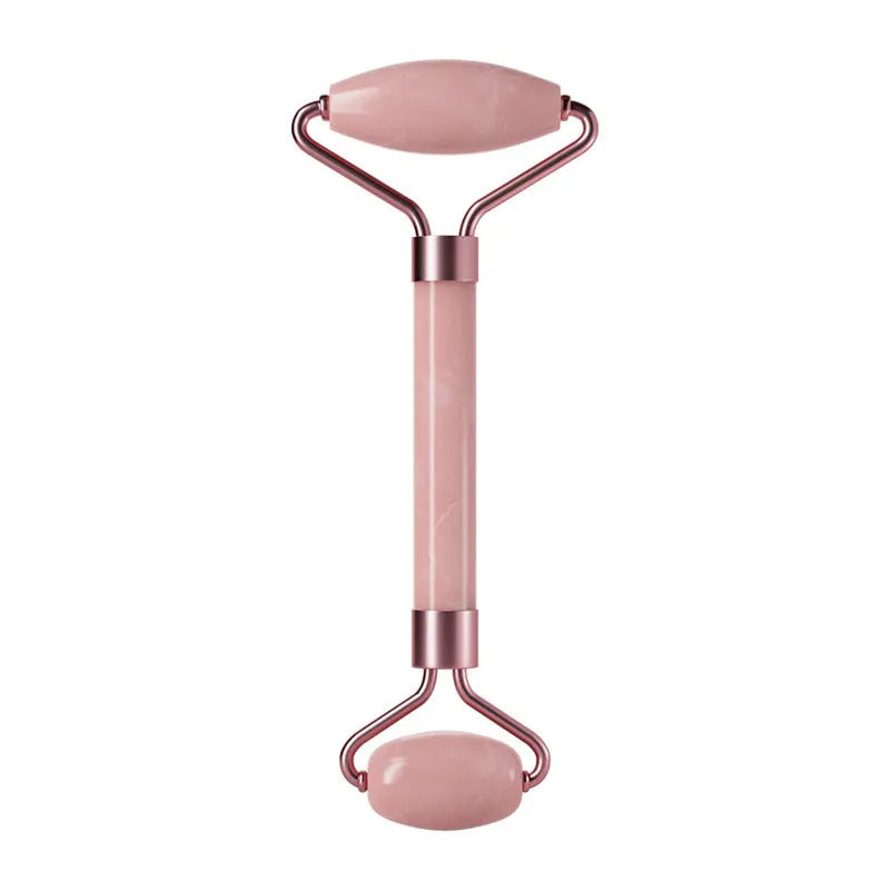 Scraping roll massager set with double-headed roller and scraping board in multiple colours for facial and body massage