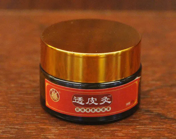 Bestlife herbal analgesic moxibustion paste tube, 20g, Baishi grass translucent colour for joint and muscle pain relief.