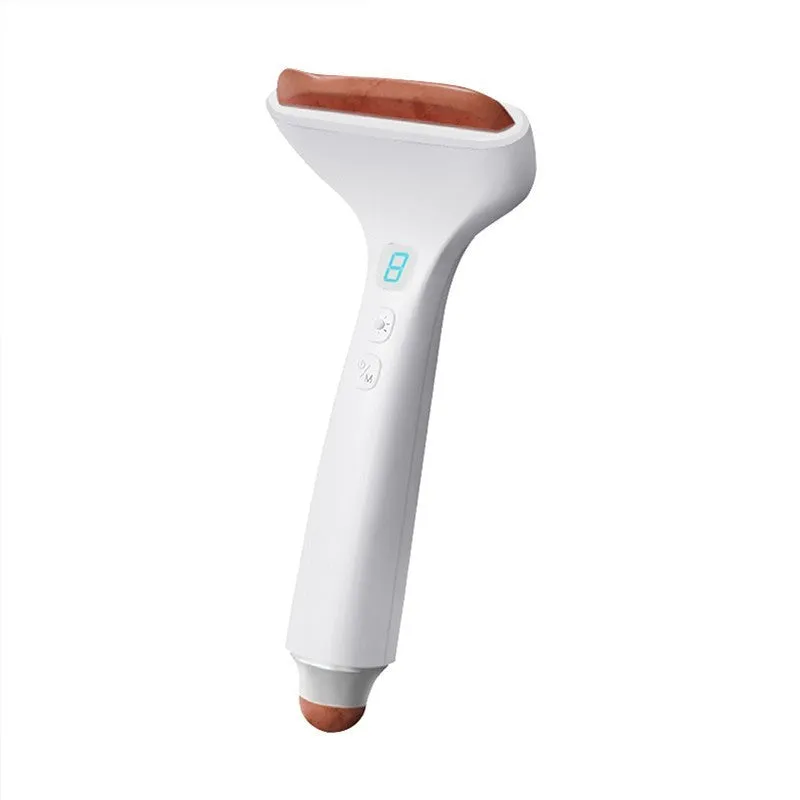 Electric bianstone gua sha instrument for whole-body meridian massage with USB charging