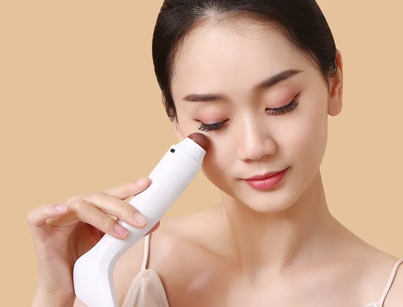 Electric bianstone gua sha instrument for whole-body meridian massage with USB charging