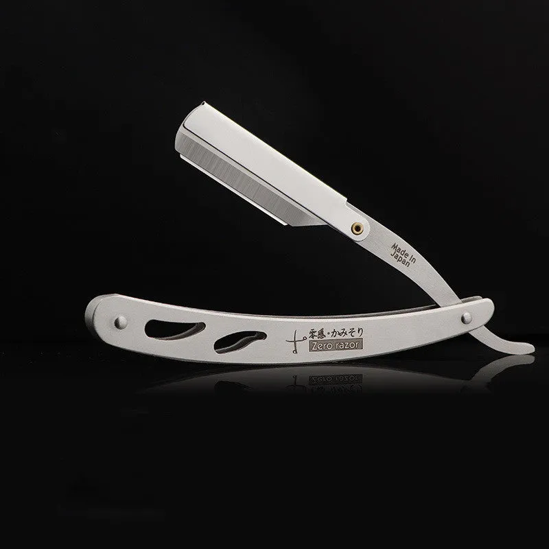 Manual shaver for men's hairdressing and shaving with 100 blades, Honorary Gold finish