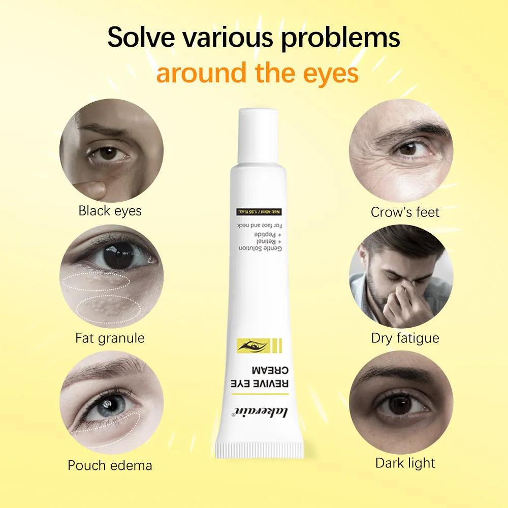 40ml bottle of retinol eye cream for dark circles and fine lines.