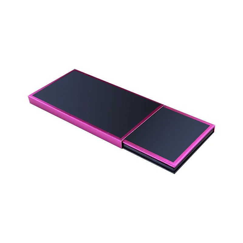 18 colour square eyeshadow palette with highly pigmented shades, smooth application, long-lasting wear