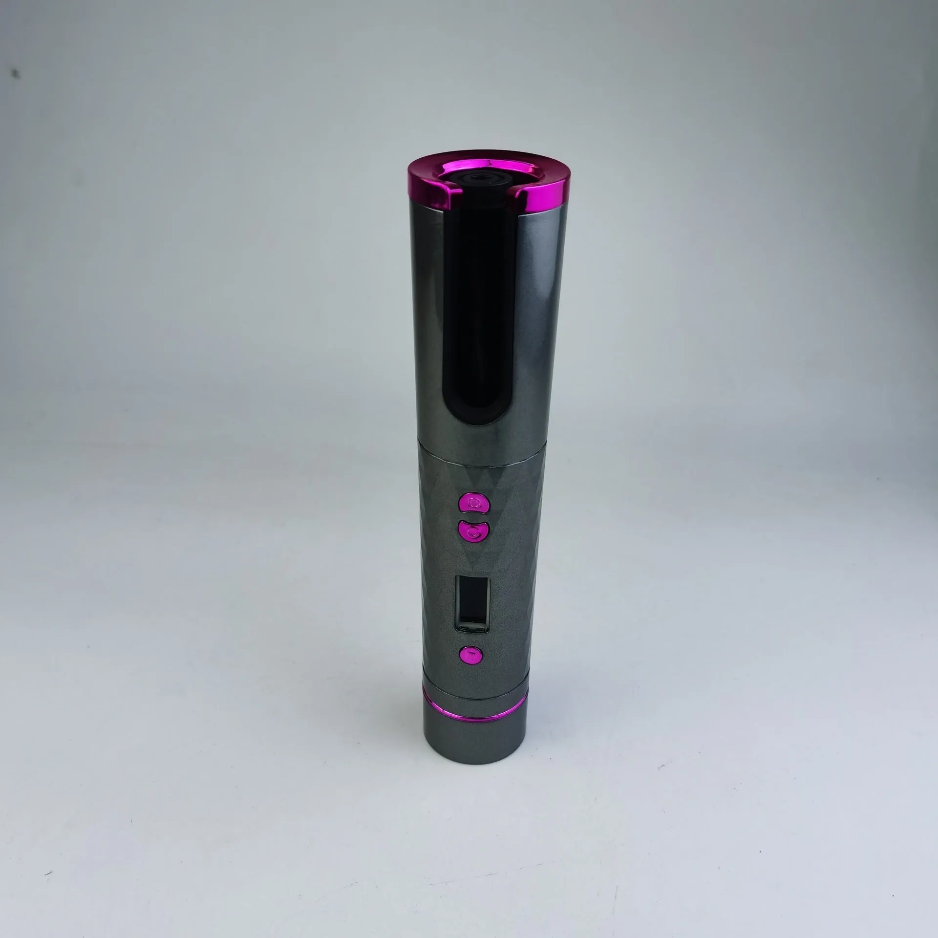 Portable automatic curler with multi-function charging, ABS plastic and aluminium alloy, 22.5x5x5 cm, available in green pink rose red