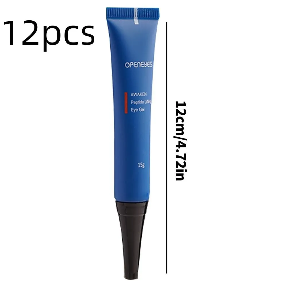Men's anti-aging eye cream 15g in boxed packaging with under-eye fine line and wrinkle reduction formula