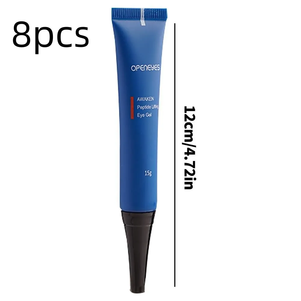 Men's anti-aging eye cream 15g in boxed packaging with under-eye fine line and wrinkle reduction formula
