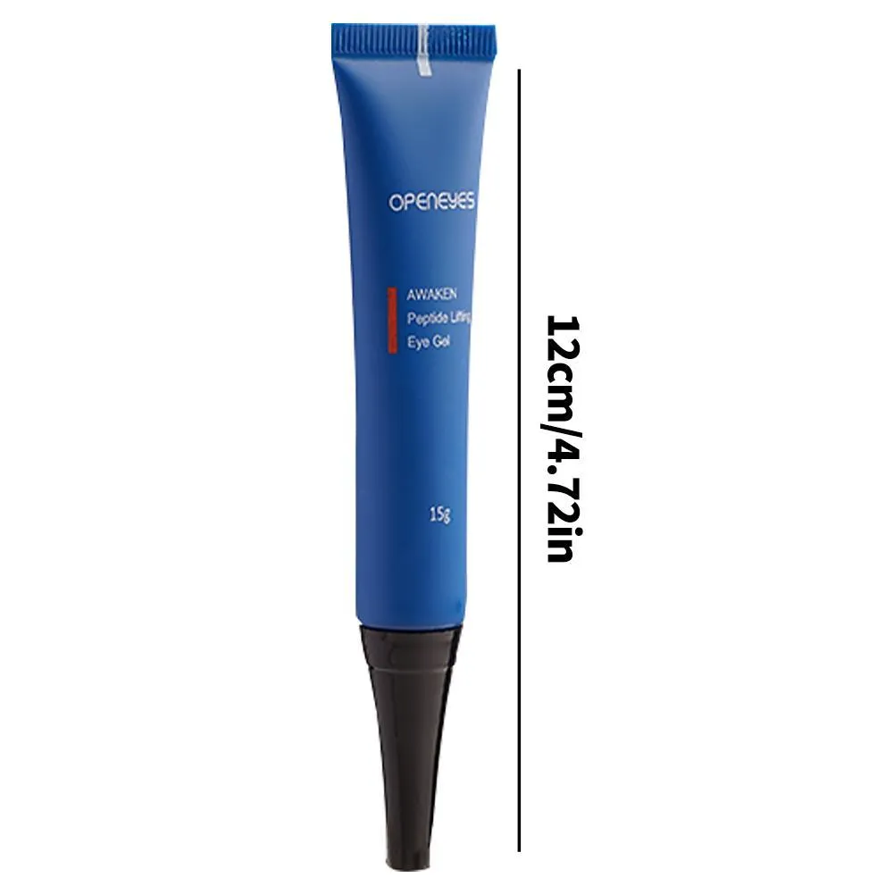 Men's anti-aging eye cream 15g in boxed packaging with under-eye fine line and wrinkle reduction formula
