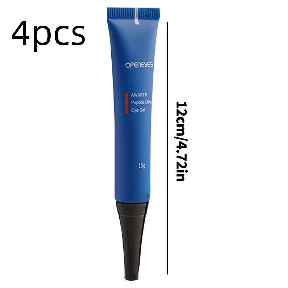 Men's anti-aging eye cream 15g in boxed packaging with under-eye fine line and wrinkle reduction formula