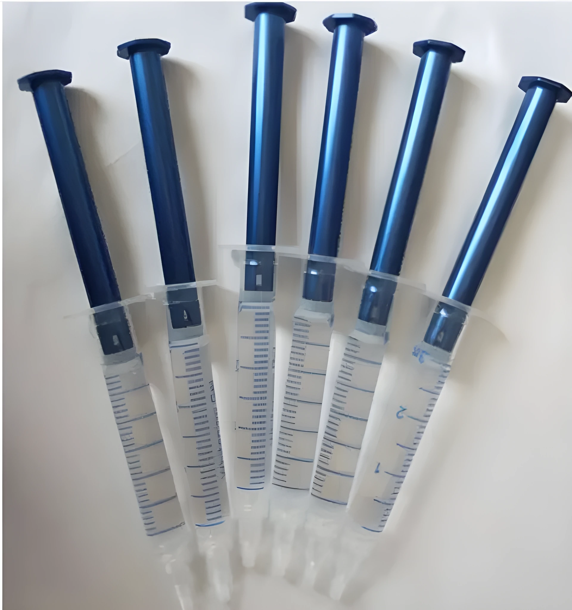 Teeth whitening gel 3ml for cold light treatment in white packaging