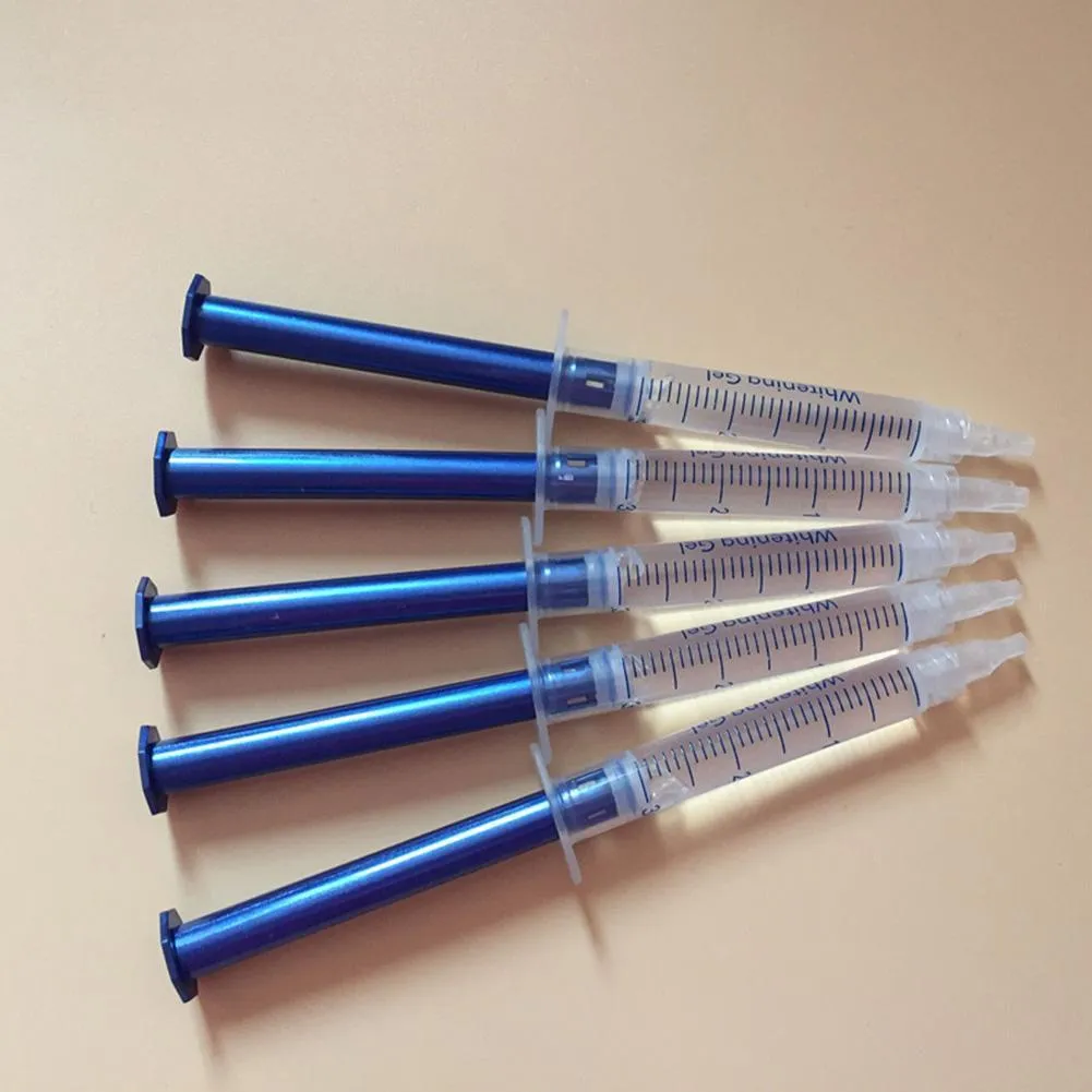 Teeth whitening gel 3ml for cold light treatment in white packaging