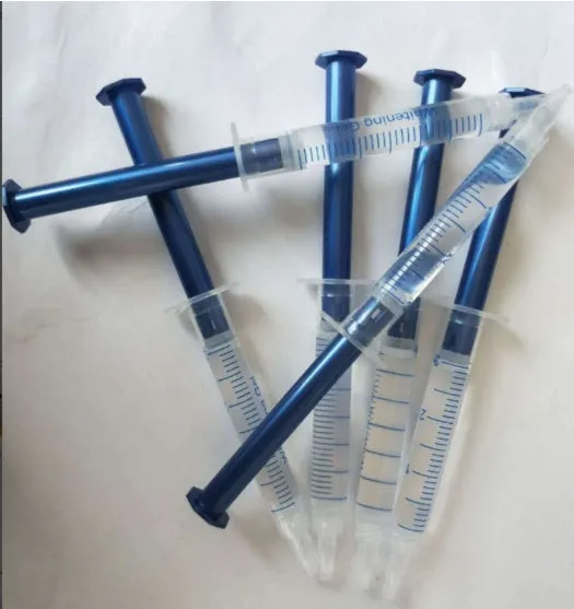 Teeth whitening gel 3ml for cold light treatment in white packaging