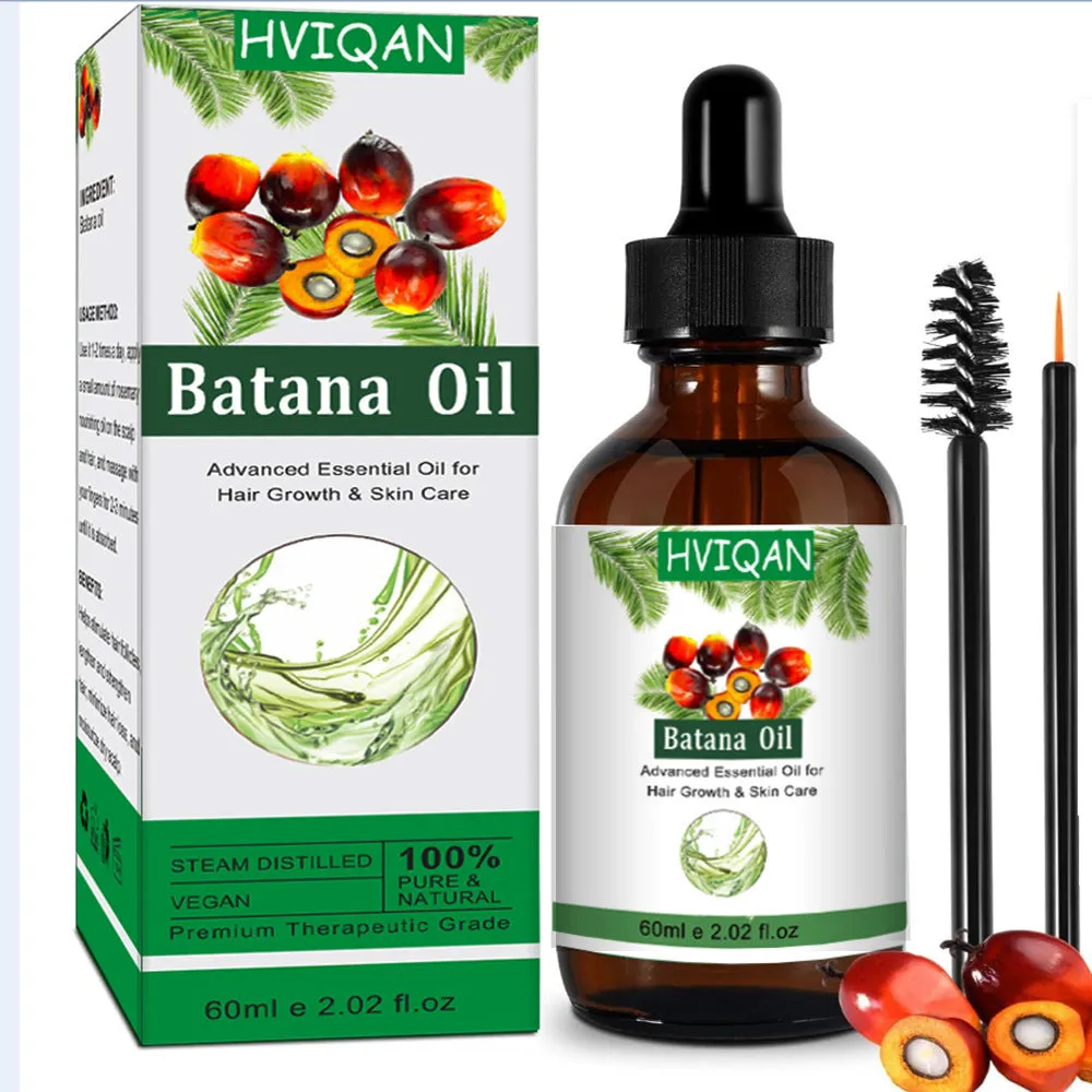 Batana oil hair care essential oil 118ml bottle with moisturising and frizz control benefits
