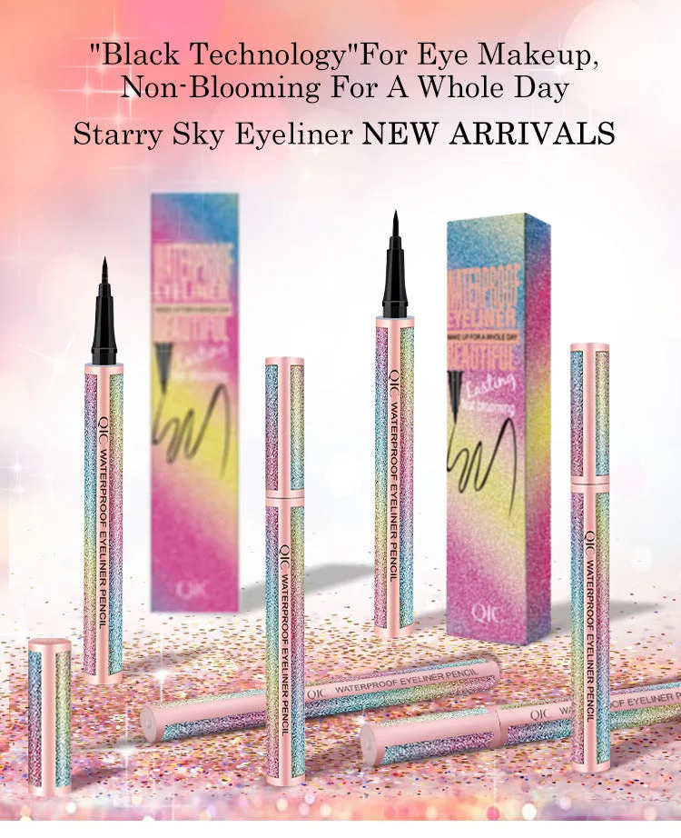 Starry Sky Eyeliner black liquid liner with waterproof and smudge-proof 24-hour formula