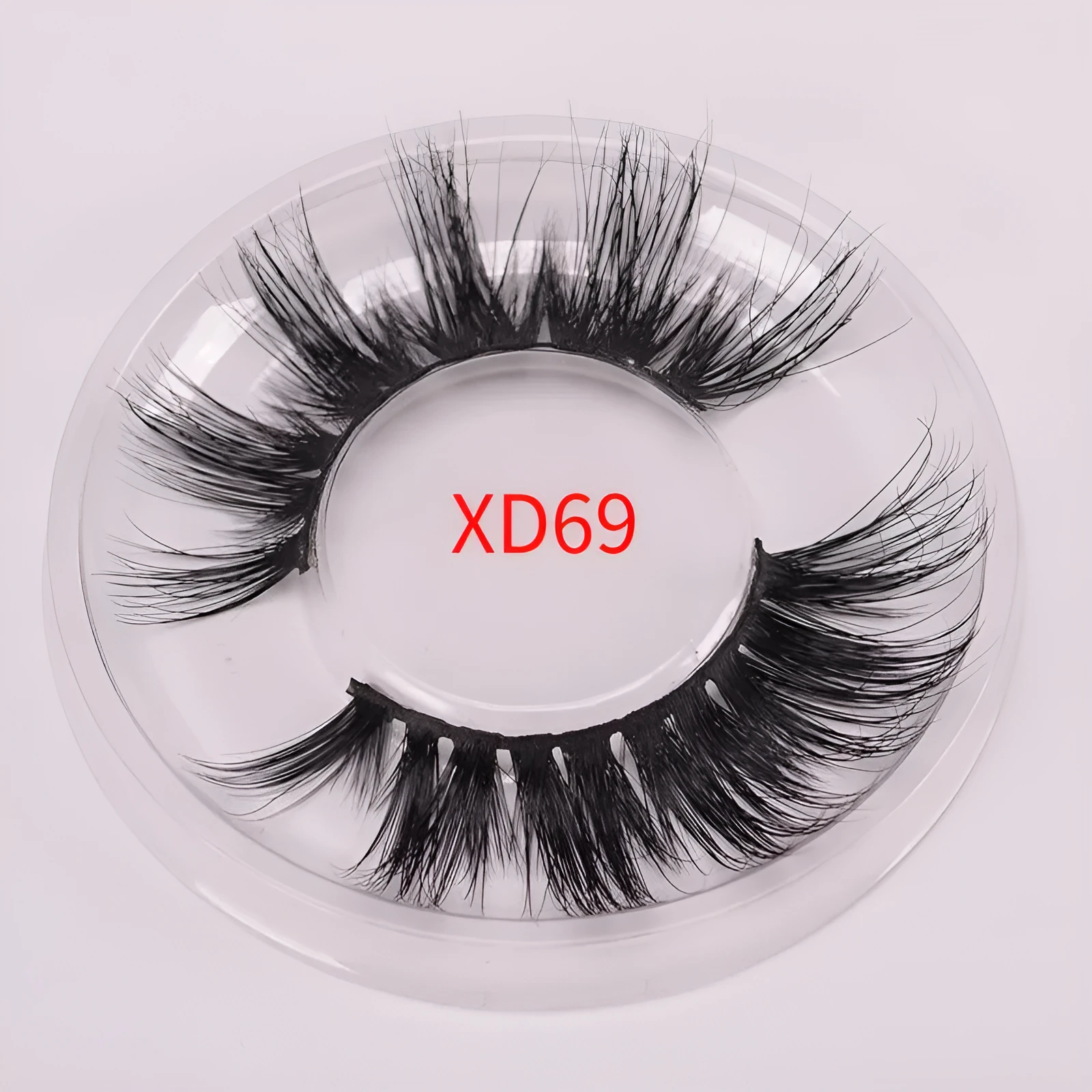 Affectionate brand 5D mink false eyelashes set with application brush and hair cap