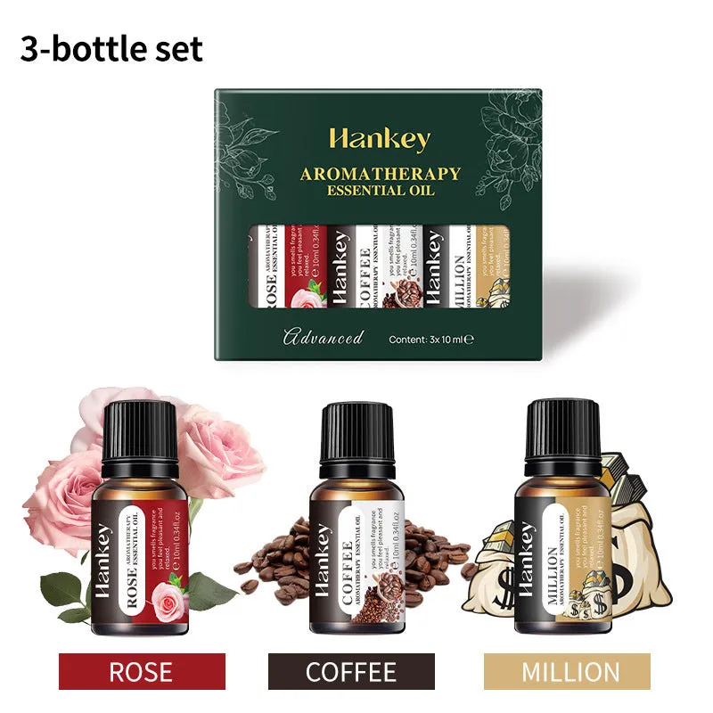 Water-soluble aromatherapy essential oil set in combination box packaging