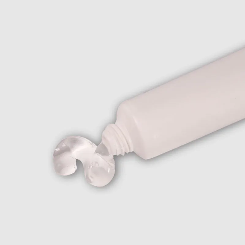 Transparent conductive gel for EMS therapy in a 10ml tube, high transmittance, no skin irritation