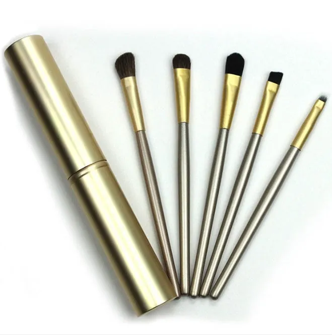 Soft synthetic fibre makeup brush in multiple colours for powder blush foundation application
