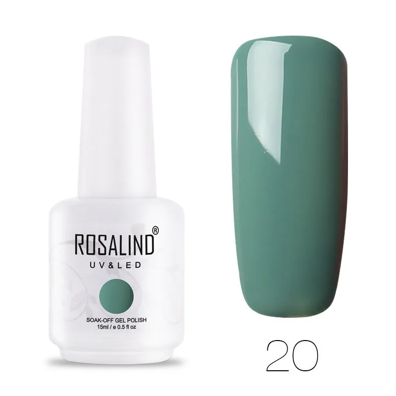 ROSALIND 15ml gel colour phototherapy glue bottle in selected hotting colour shade
