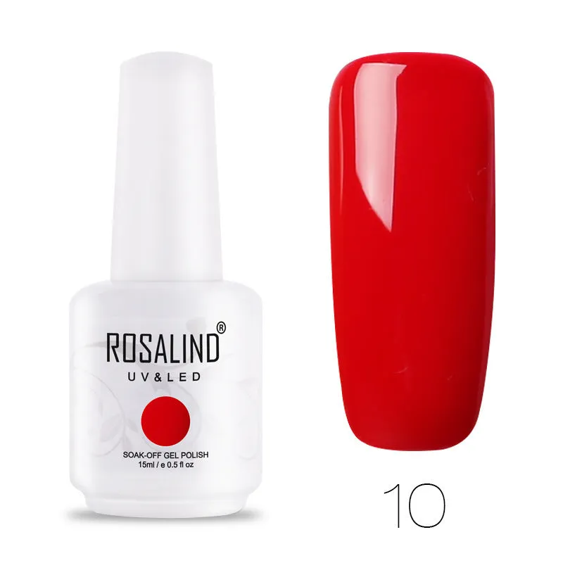 ROSALIND 15ml gel colour phototherapy glue bottle in selected hotting colour shade