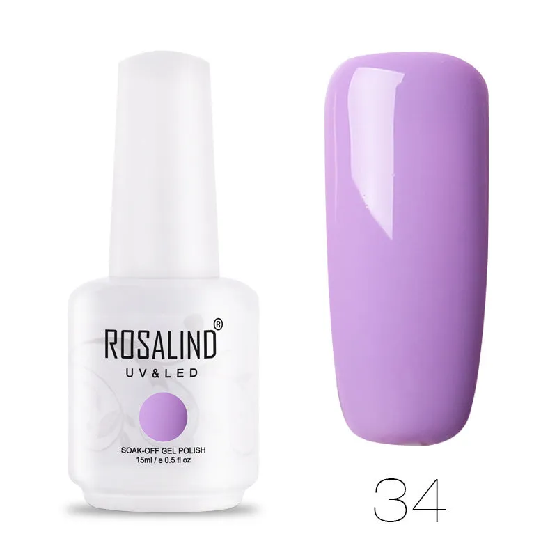 ROSALIND 15ml gel colour phototherapy glue bottle in selected hotting colour shade