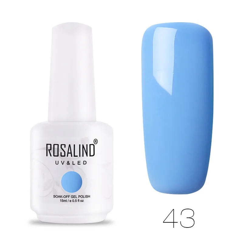 ROSALIND 15ml gel colour phototherapy glue bottle in selected hotting colour shade
