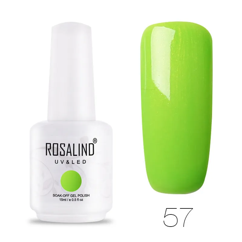 ROSALIND 15ml gel colour phototherapy glue bottle in selected hotting colour shade