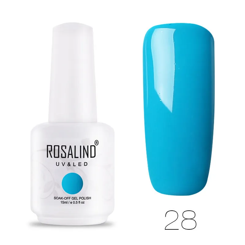 ROSALIND 15ml gel colour phototherapy glue bottle in selected hotting colour shade