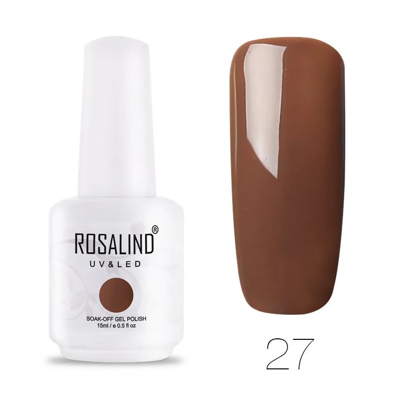 ROSALIND 15ml gel colour phototherapy glue bottle in selected hotting colour shade