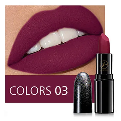 Starry Sky matte lipstick pen in multiple shades with pen applicator and wax-based formula