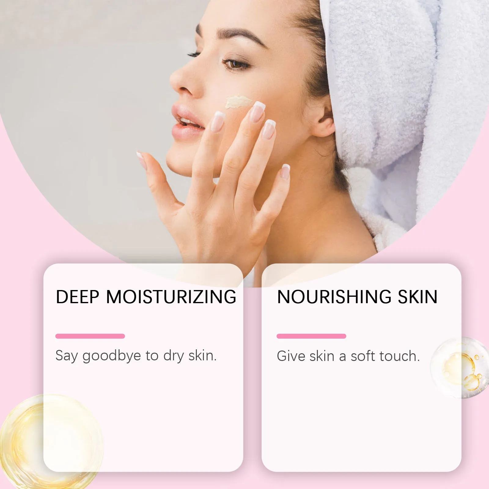 Sakura Butter Cream moisturising face cream in 5.7cm cube jar with 100g net content