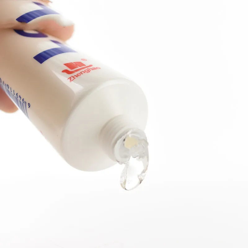 100ml white cherry flavoured water-soluble lubricant bottle for intimate adult use