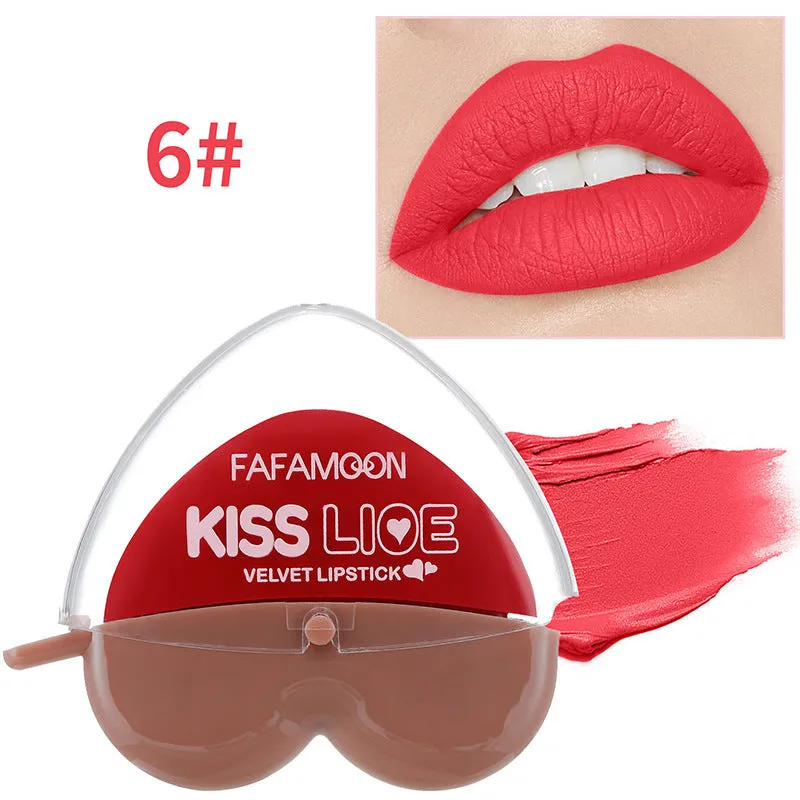 Love Lazy Lipstick matte lip balm in 10g size with 15 shade options for long-lasting colour