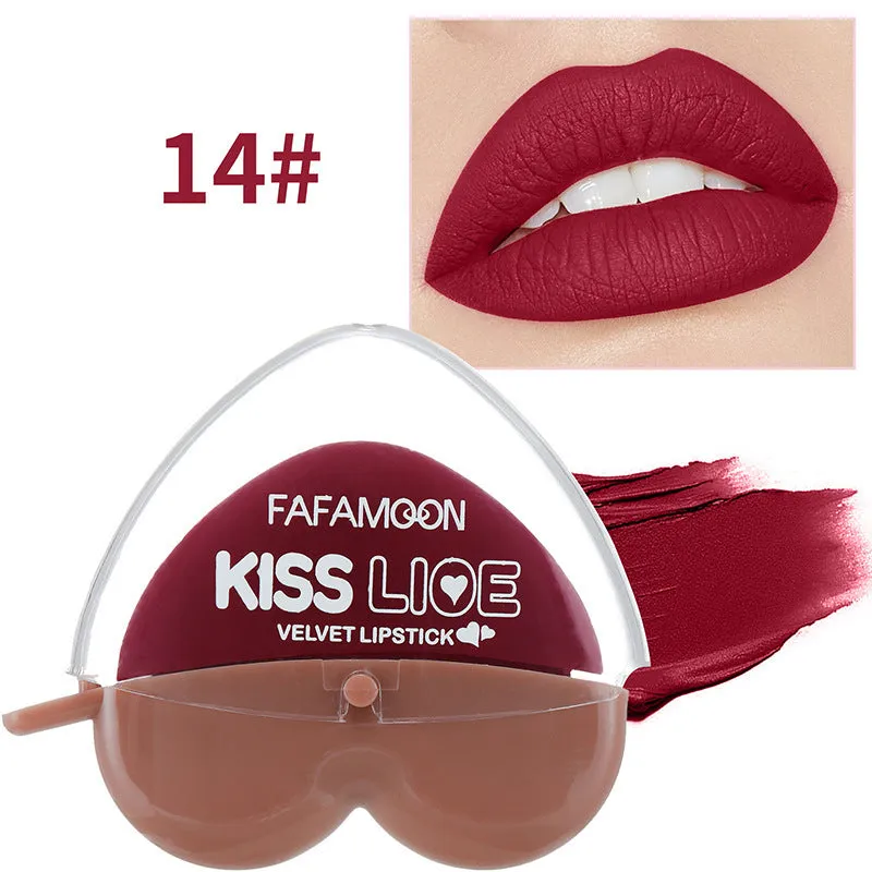 Love Lazy Lipstick matte lip balm in 10g size with 15 shade options for long-lasting colour