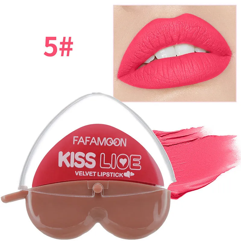 Love Lazy Lipstick matte lip balm in 10g size with 15 shade options for long-lasting colour