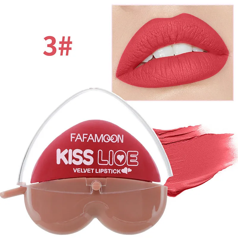 Love Lazy Lipstick matte lip balm in 10g size with 15 shade options for long-lasting colour