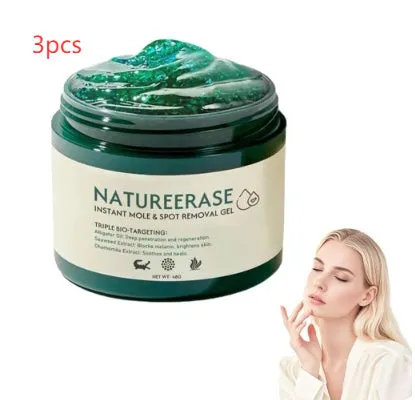 Natureerase Instant Mole Spot Removal Gel 45g pump bottle hydrating spot treatment
