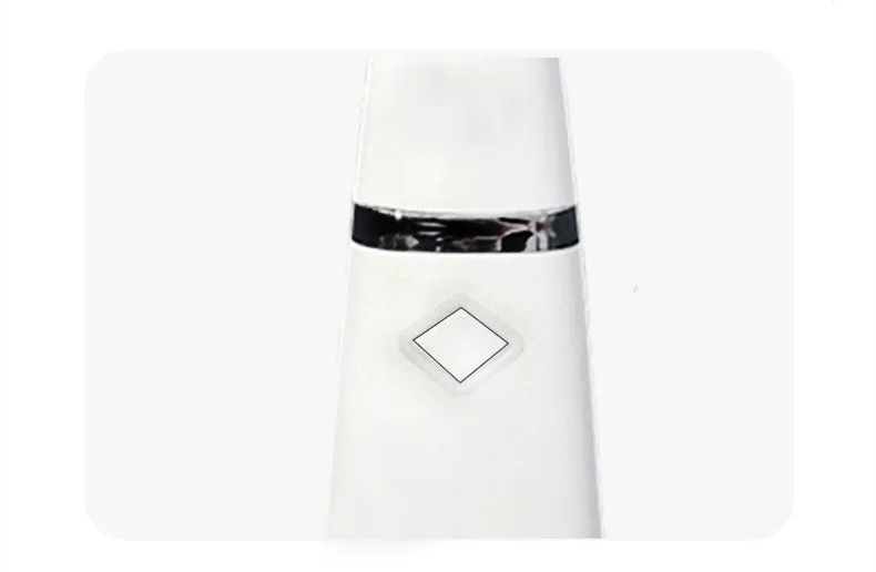 White Beauty Importer neck massager with colour light function and USB charging for home use