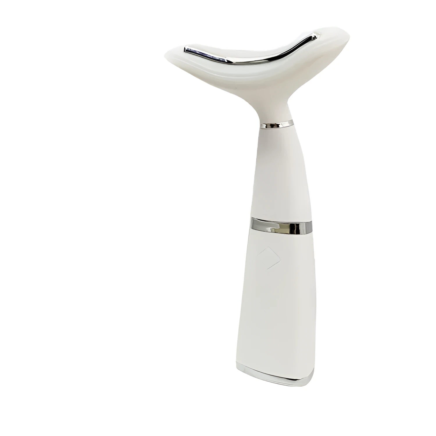 White Beauty Importer neck massager with colour light function and USB charging for home use