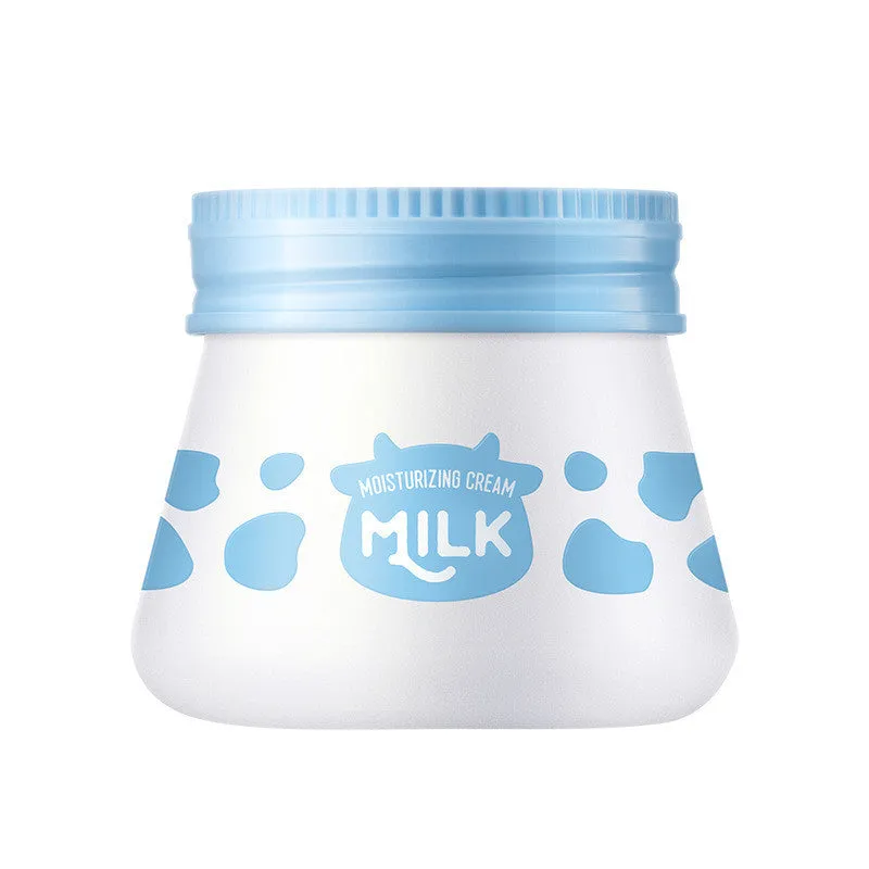Laiko Milk Moisturizing Cream 55g white facial moisturiser tub packaging