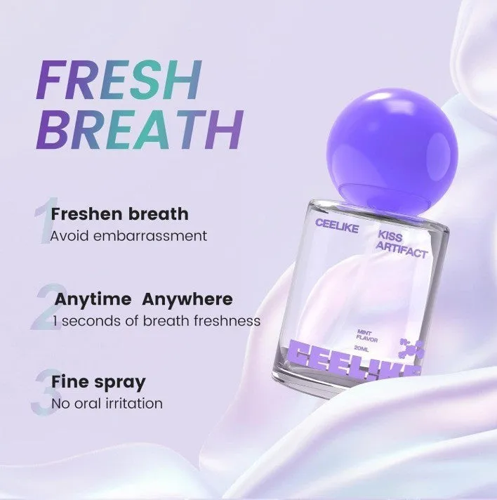 20ml probiotics oral care spray bottle with spray applicator for dental hygiene