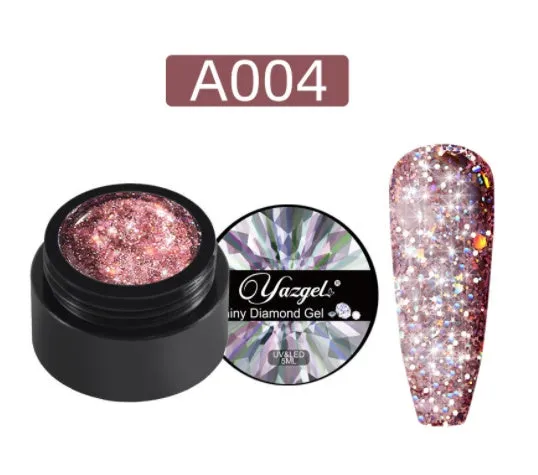 Diamond Nail Gel 12ml bottle in colour 601, with natural resin base UV/LED soak-off polish