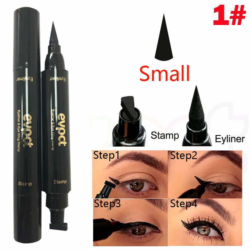 Evpct double color seal eyeliner 15.5g in 03 Brown shade with twist-up cap